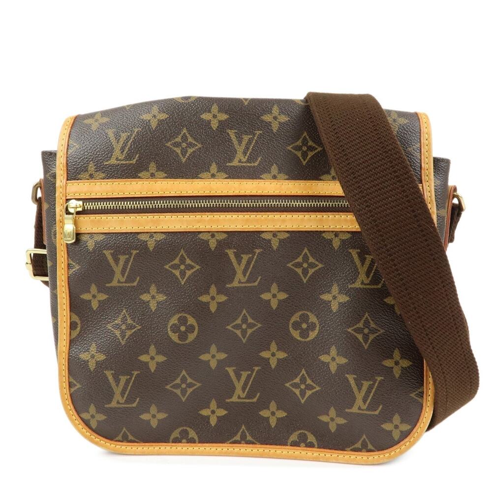 Louis Vuitton Monogram Bosphore PM Messenger Bag Brown